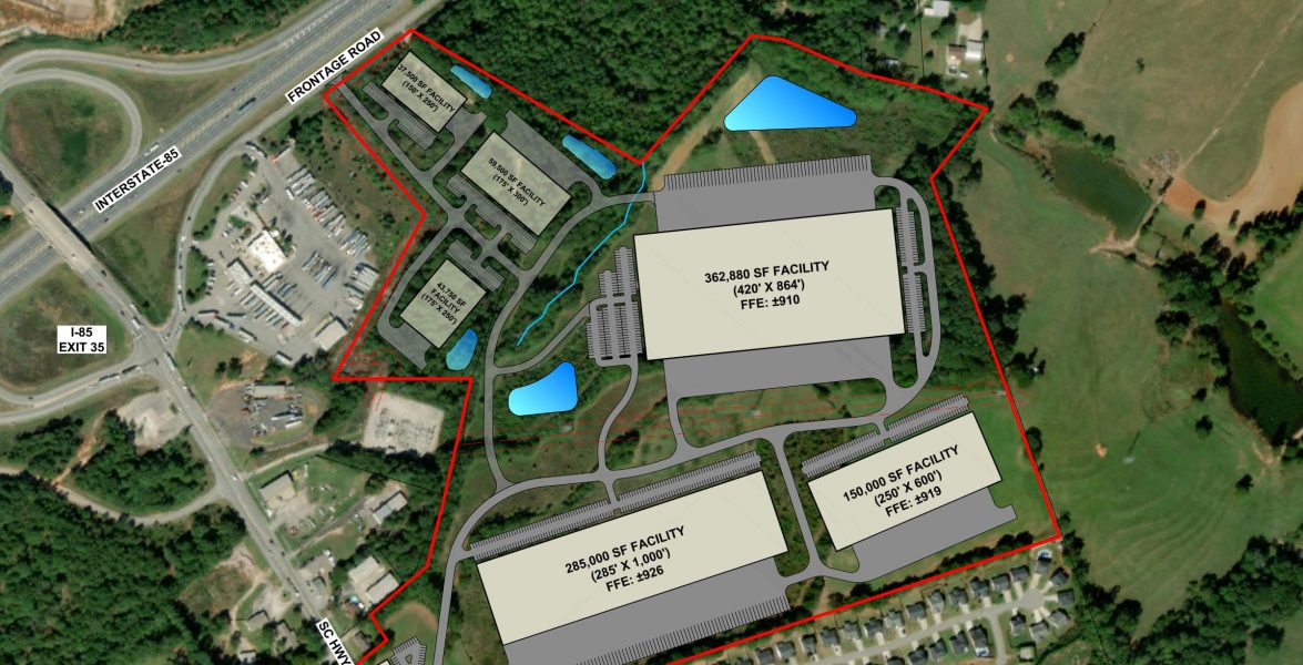 Exchange at I-85 Future Phases Site Plan